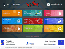 Tablet Screenshot of hellux.pl